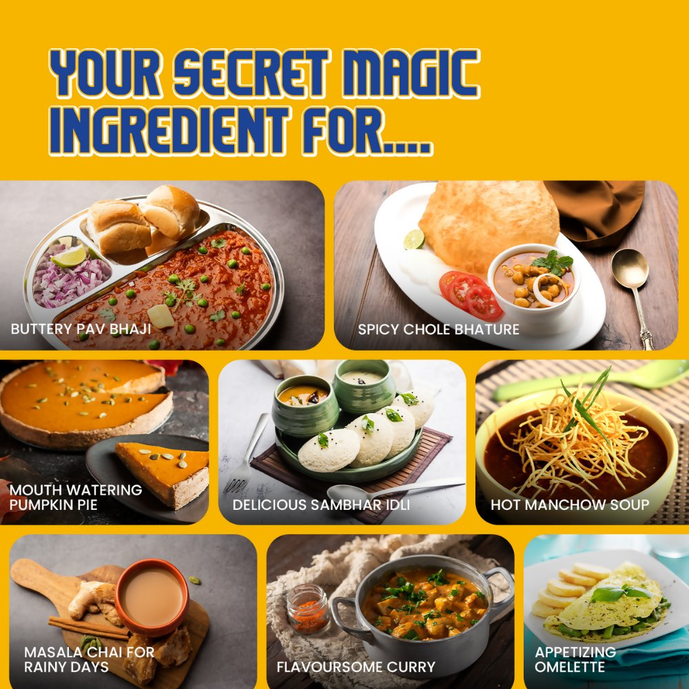 Crista Spices Indian Street Food Seasonings Combo Pack