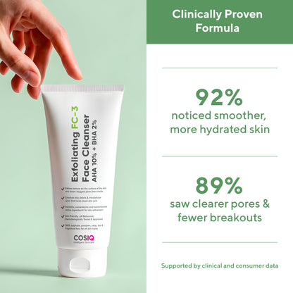 Cos-IQ FC-3 Exfoliating Face Wash