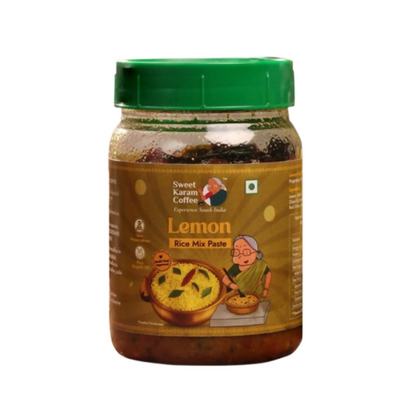 Sweet Karam Coffee Lemon Rice Mix Paste (Ready in Minutes)