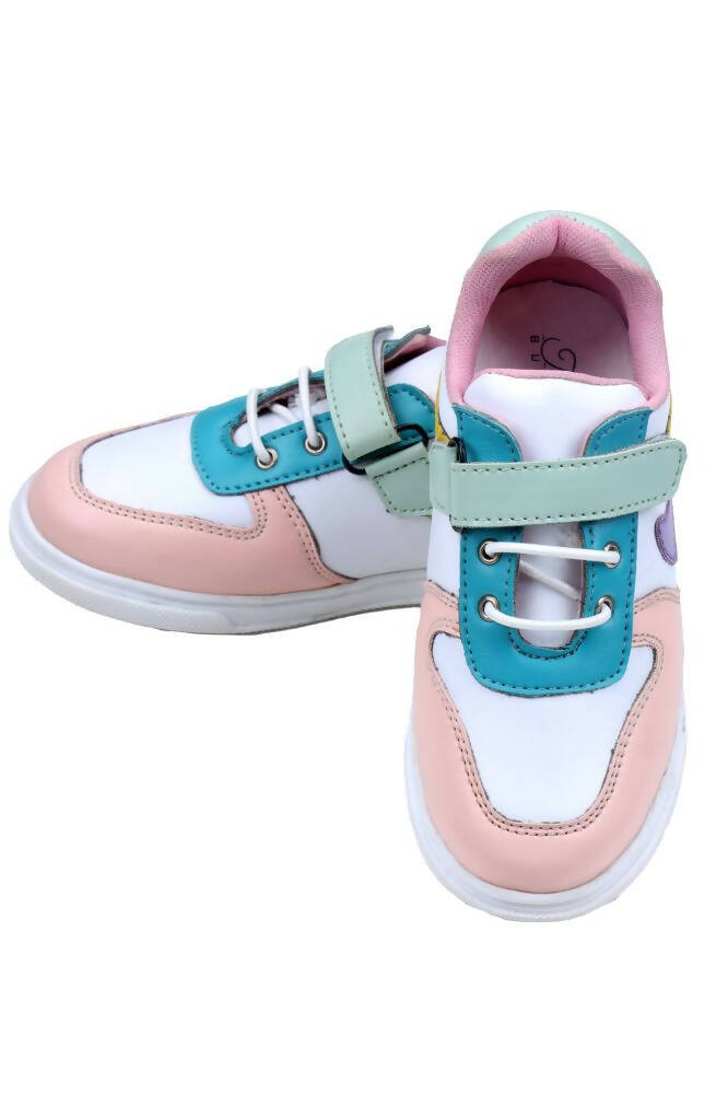 Tiny Bugs Unisex Color Block Sneakers - Multi