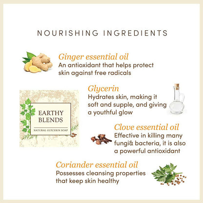 The Earth Reserve Earthy Blends Natural Soap