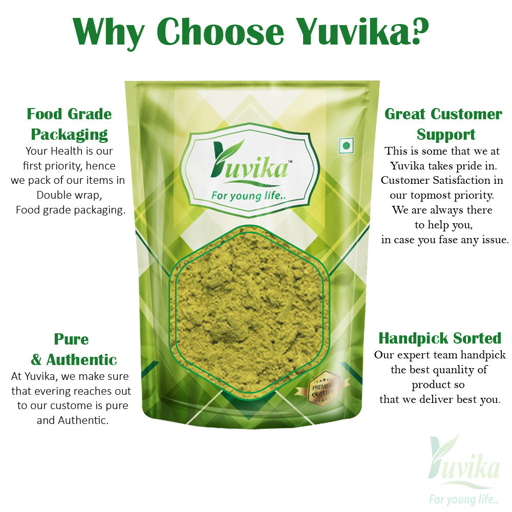 Yuvika Kadi Patta Powder - Kari Patta - Meetha Neem - Curry Patta Powder