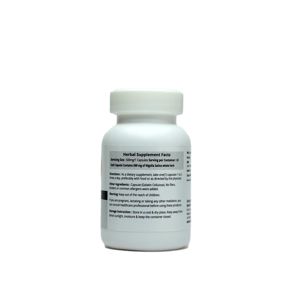 Dr. Talat's Kalonji: Anti-Oxidant - 60 Capsules