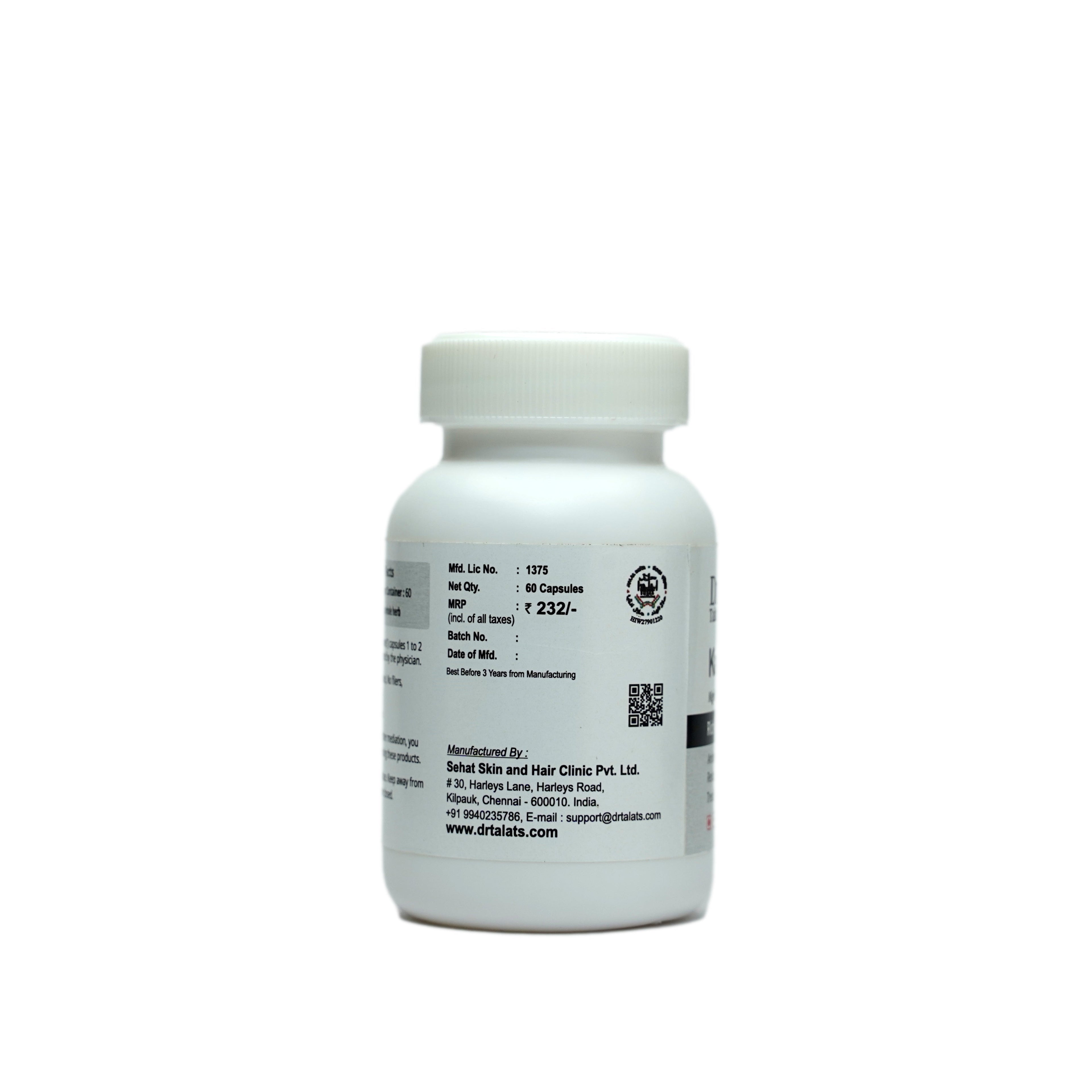 Dr. Talat's Kalonji: Anti-Oxidant - 60 Capsules