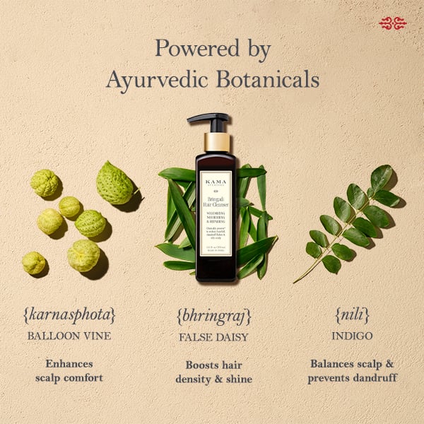 Kama Ayurveda Bringadi Hair Cleanser | Nourishing Shampoo