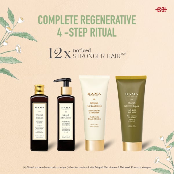 Kama Ayurveda Bringadi Hair Cleanser | Nourishing Shampoo