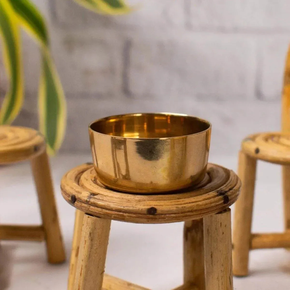 Zishta Kansa Katori Cup Traditional Bronze Bowl