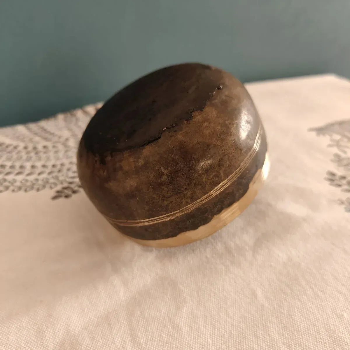Zishta Kansa Bronze Serving Bowl Regular Shape