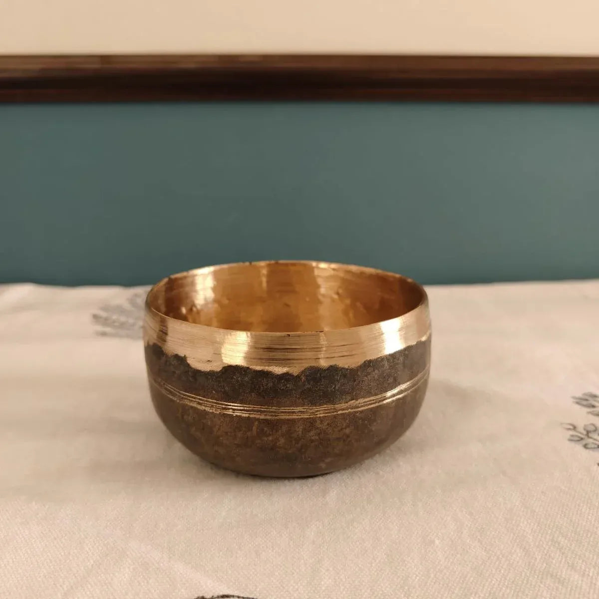 Zishta Kansa Bronze Serving Bowl Regular Shape