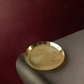 Zishta Kansa Thali Mridu Bronze Dinner Plate Handcrafted from West Bengal