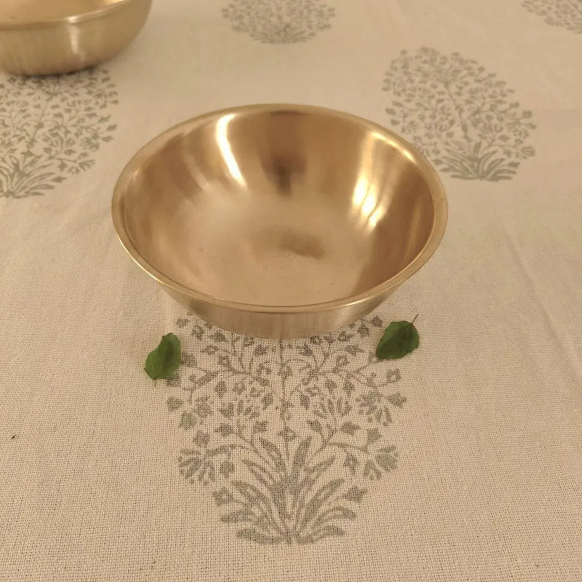 Zishta Kansa Tulsi Cookware Tasla Kadai Handcrafted Bronze Bell Metal