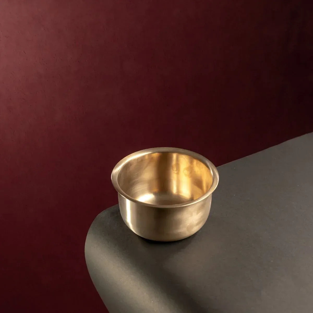 Zishta Kansa Tulsi Cookware Tope Tall Pot Handcrafted Bronze Bell Metal