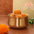 Zishta Kansa Tulsi Serveware Handi Handcrafted Bronze Bell Metal