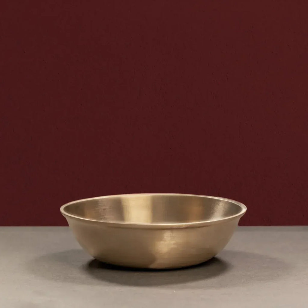 Zishta Kansa Tulsi Cookware Tasla Kadai Handcrafted Bronze Bell Metal