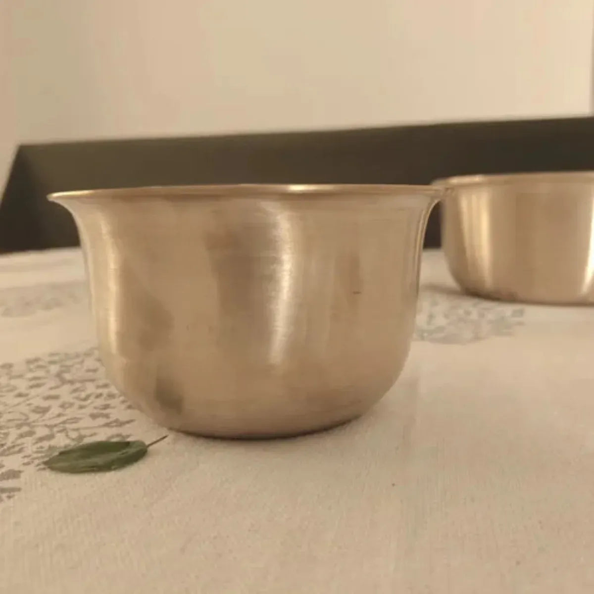 Zishta Kansa Tulsi Cookware Tope Tall Pot Handcrafted Bronze Bell Metal