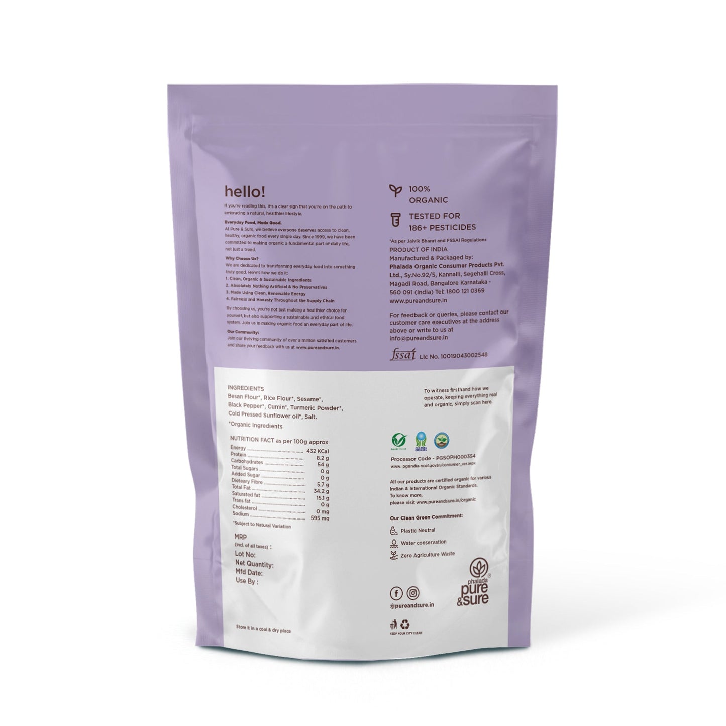 Pure & Sure Organic Kara Sev