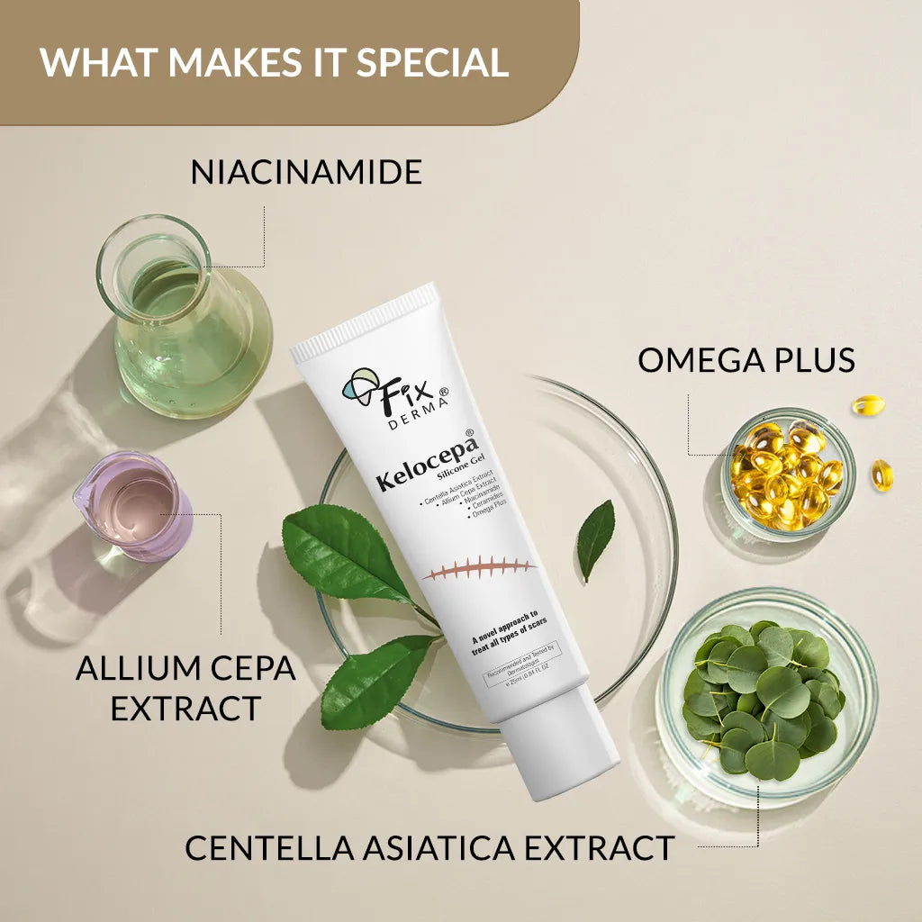 Fixderma Kelocepa Silicone Gel - 25 ml