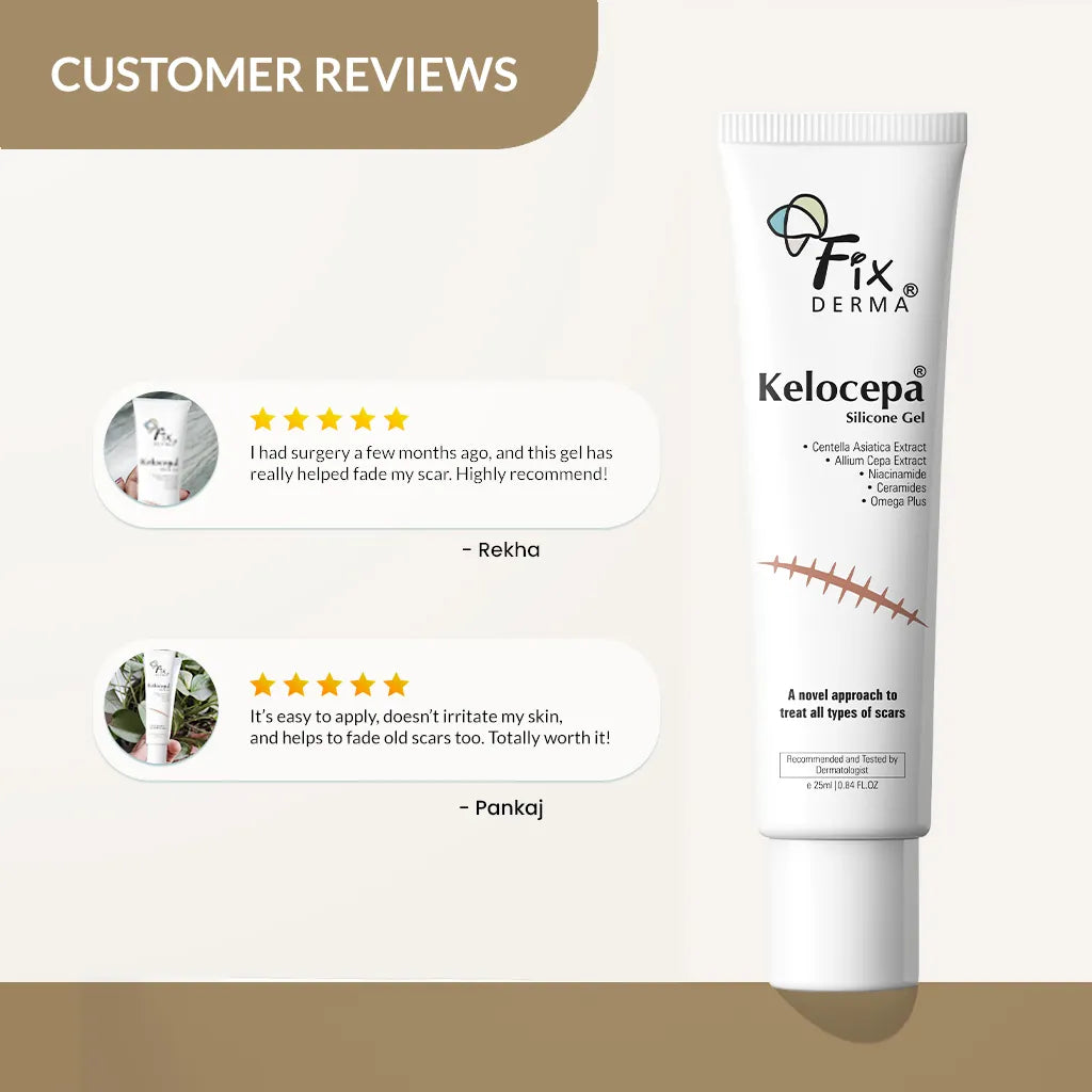 Fixderma Kelocepa Silicone Gel - 25 ml
