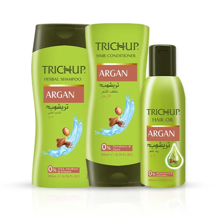 Trichup Argan Oil Shampoo & Conditioner - 500 ml