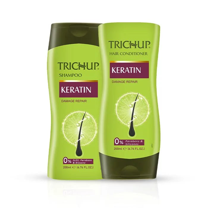 Trichup Keratin Shampoo & Conditioner - 400 ml