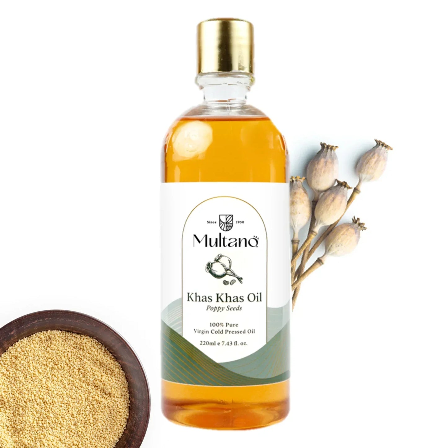 Multano Cold Pressed Khas Khas Oil
