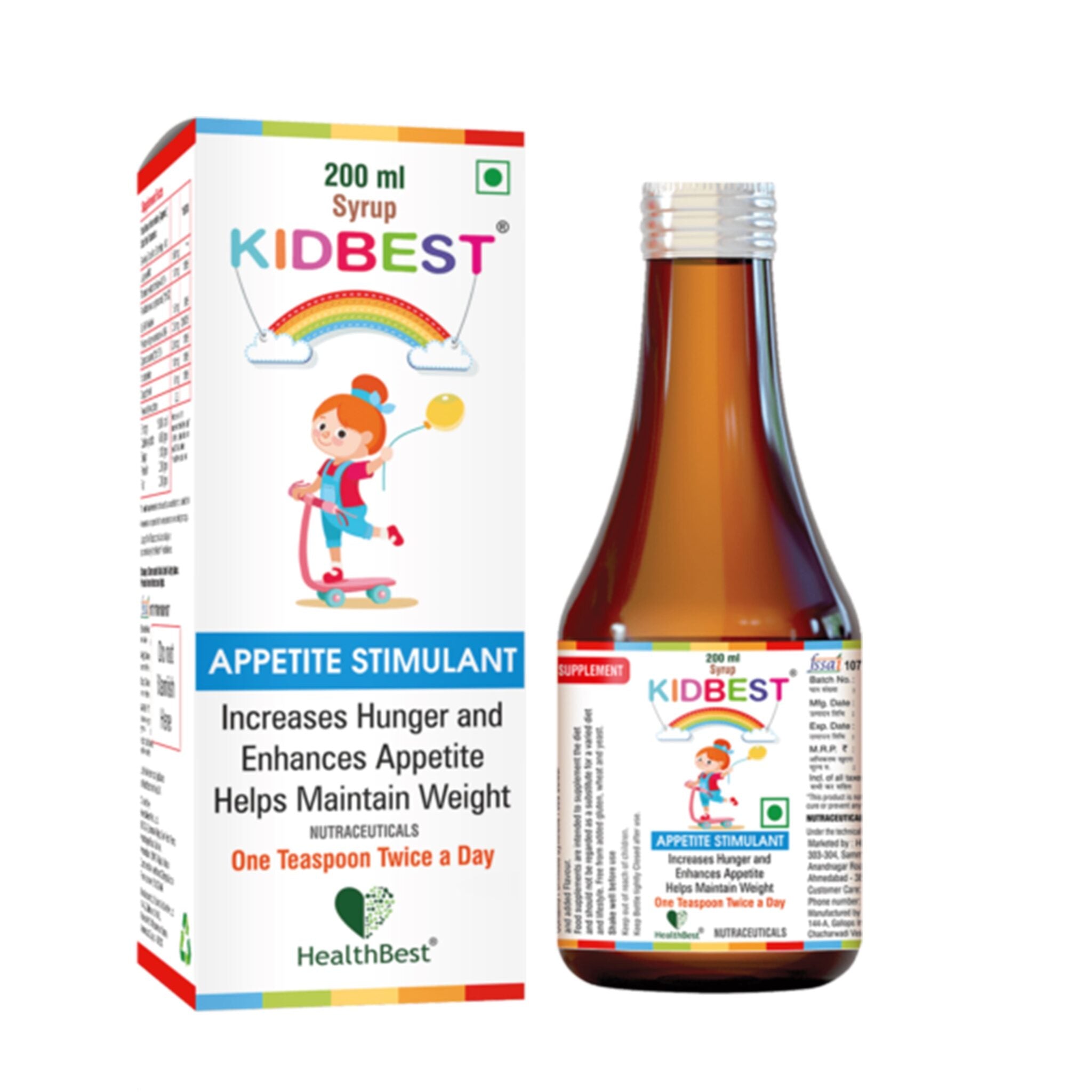 Health Best KidBest Appetite Syrup - 200 ml