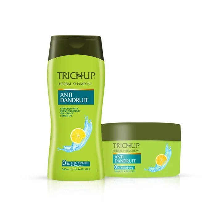 Trichup Anti-Dandruff Shampoo & Cream Kit - 400 ml