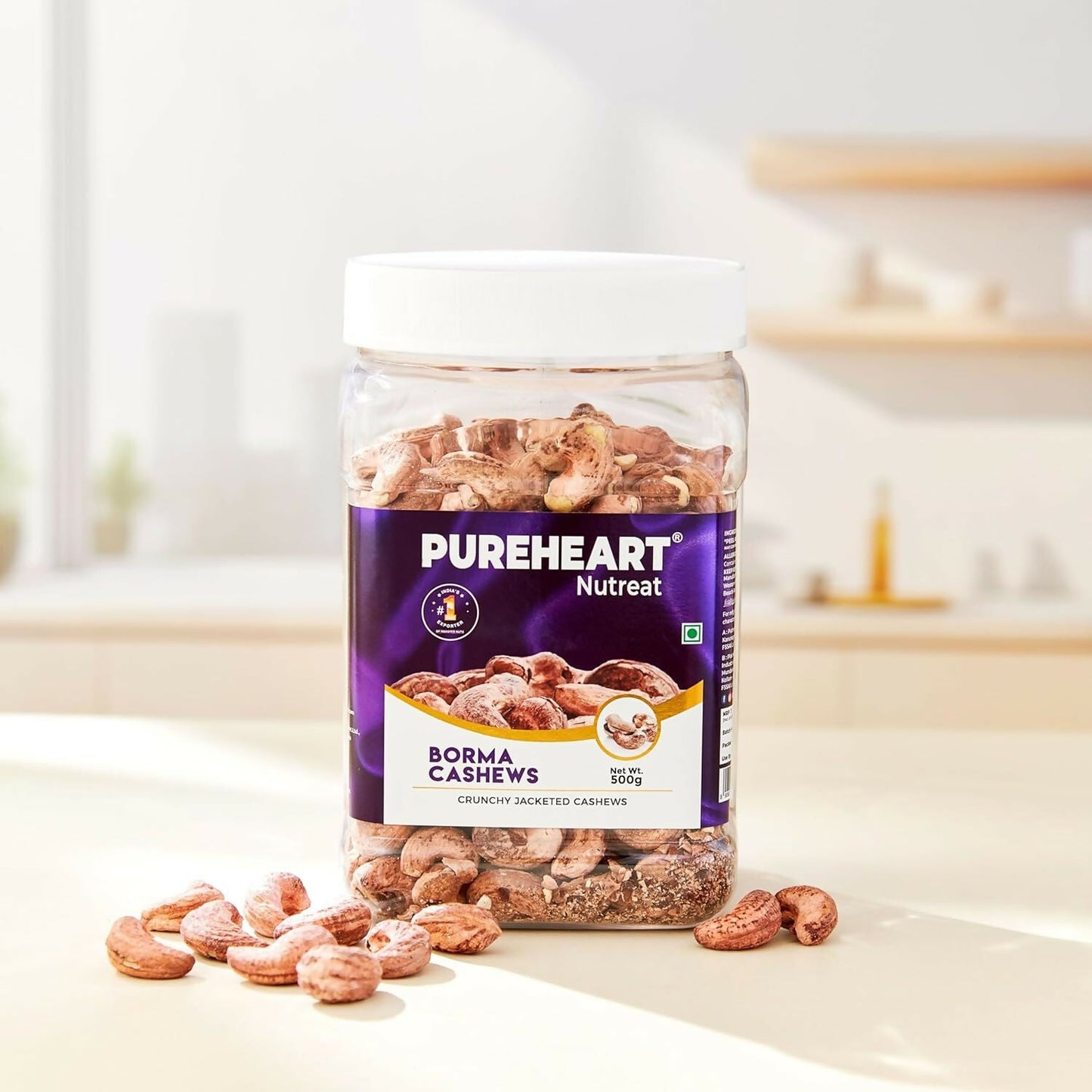 Pureheart Nutreat Borma Cashews
