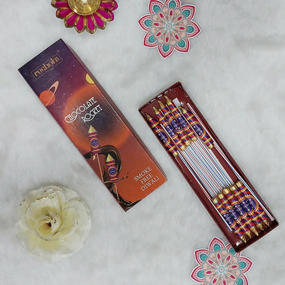 Dibha Ruchoks Diwali Premium Chocolate Rocket Gift Pack
