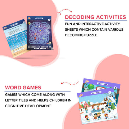 ClassMonitor Brain Development Puzzle Solving Home Learning Educational Kit with Free App with 25 Riddles for kids of Age group 6 - 8 Years