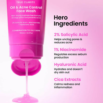 Foxtale Oil & Acne Control Face Wash