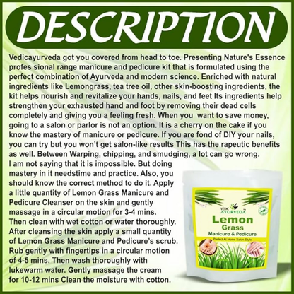 VedicAyurveda Lemon Grass Kit