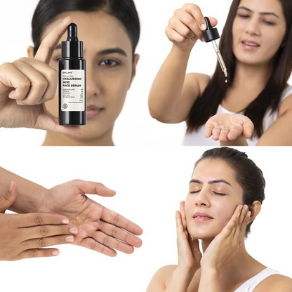 Brillare 2% Hyaluronic Acid Face Serum & Rose Powder Face Wash