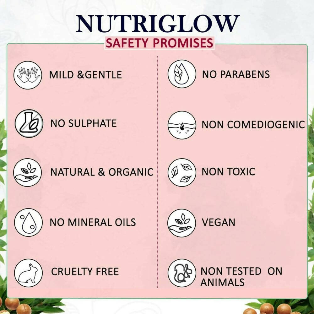NutriGlow NATURAL'S English Rose Body Butter Cream - 200 gms