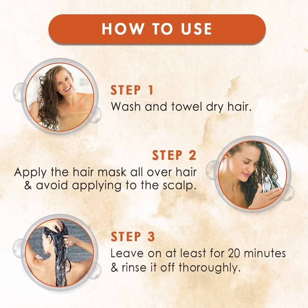 Wow Skin Science Rosebay Extract Anti-Dandruff Hair Mask - 200 ml
