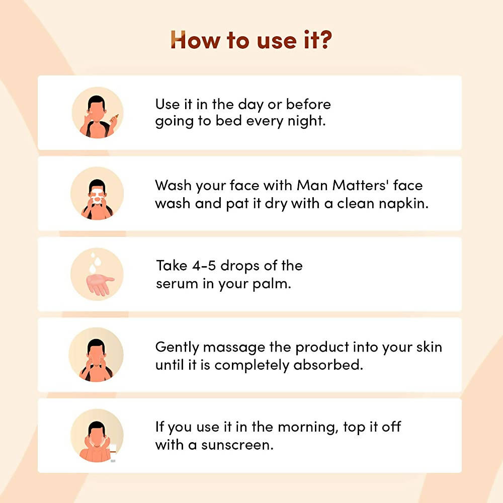 Man Matters Rejuv Face Serum For Men - 30 ml