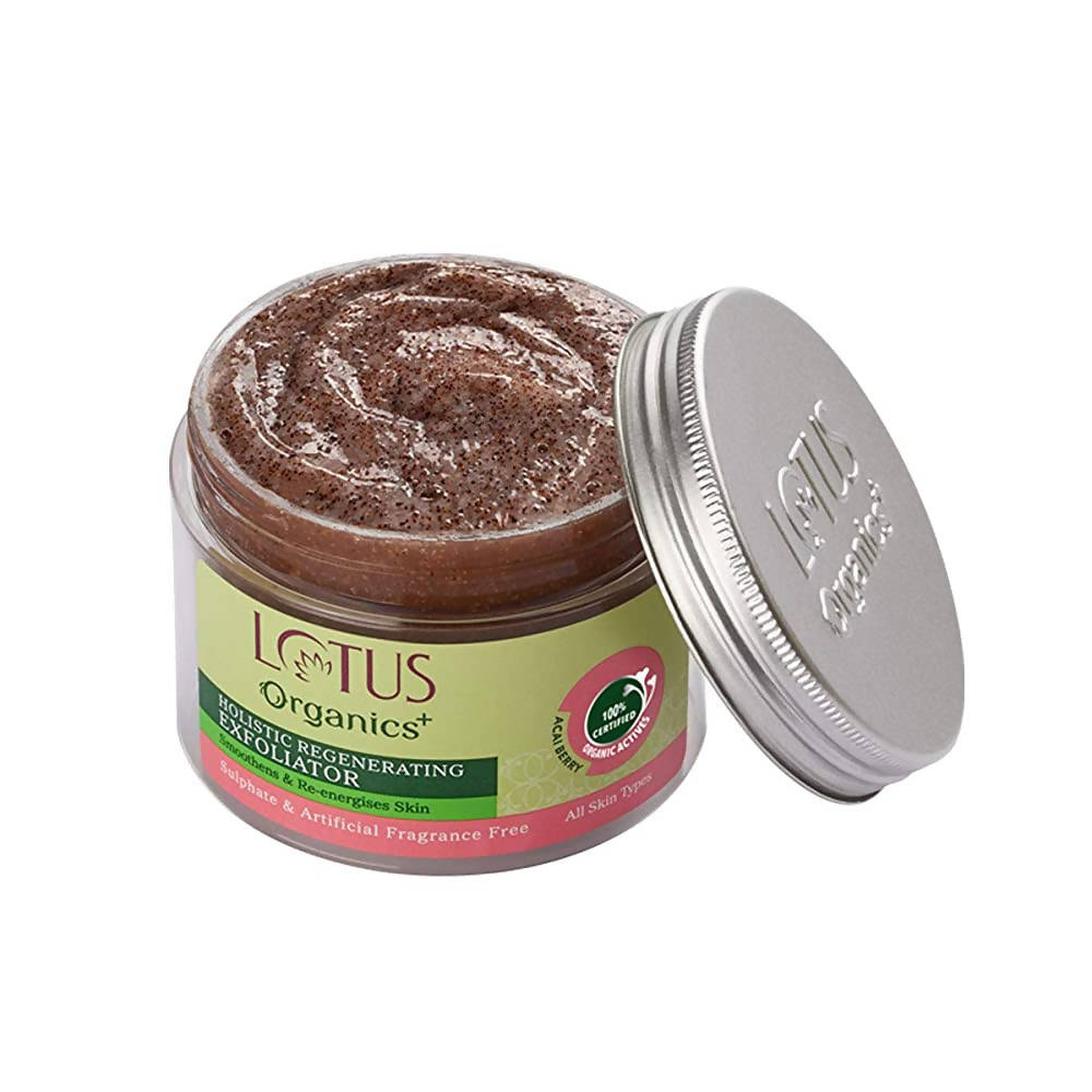 Lotus Organics+ Holistic Regenerating Exfoliator - 100 gms