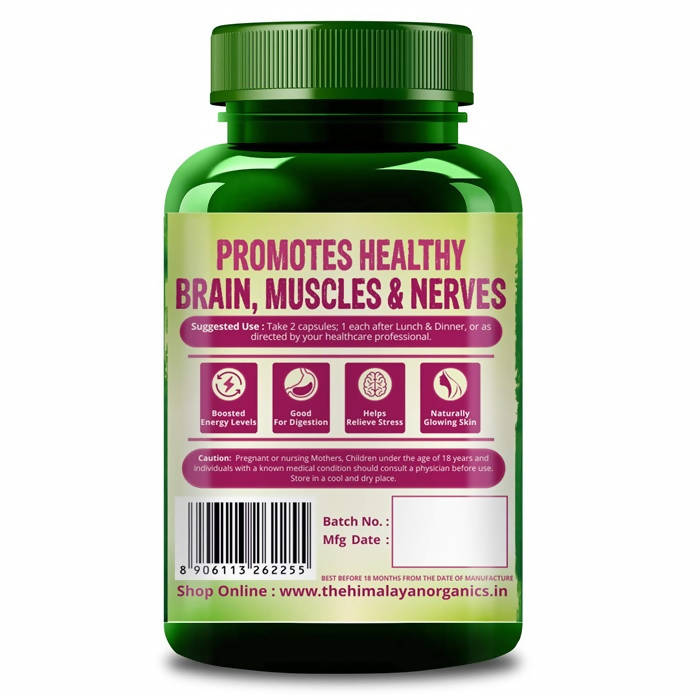 Himalayan Organics Plant Based B-Complex Capsules - 120 Tabs