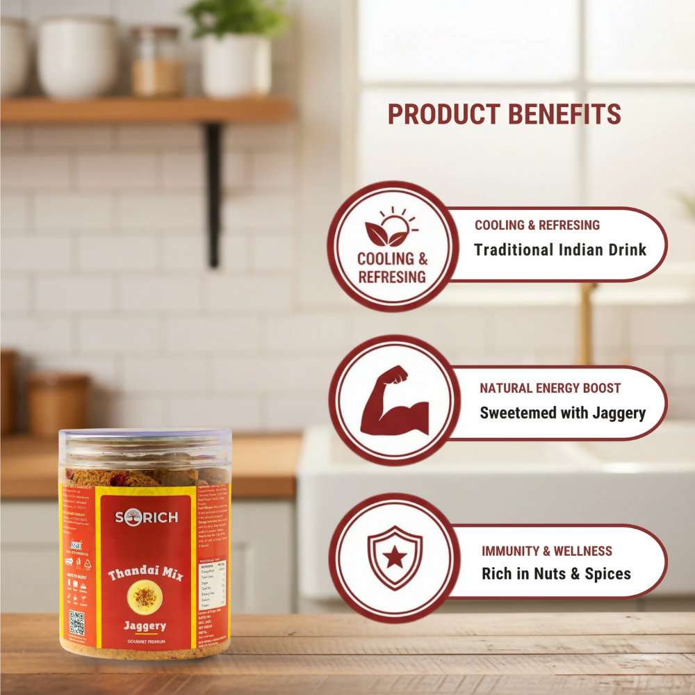 Sorich Organics Thandai Mix Jaggery