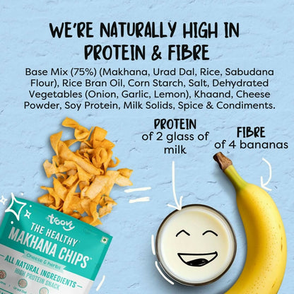 Troovy Makhana Chips Tasty & High Protein Snacks