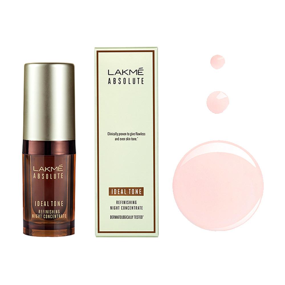 Lakme Absolute Ideal Tone Refinishing Night Concentrate - 15 ml
