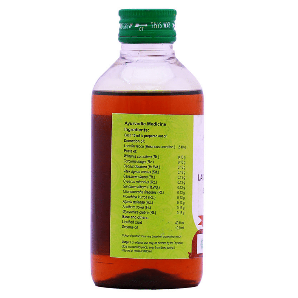 Vaidyaratnam Lakshadi Thailam - 200 ml