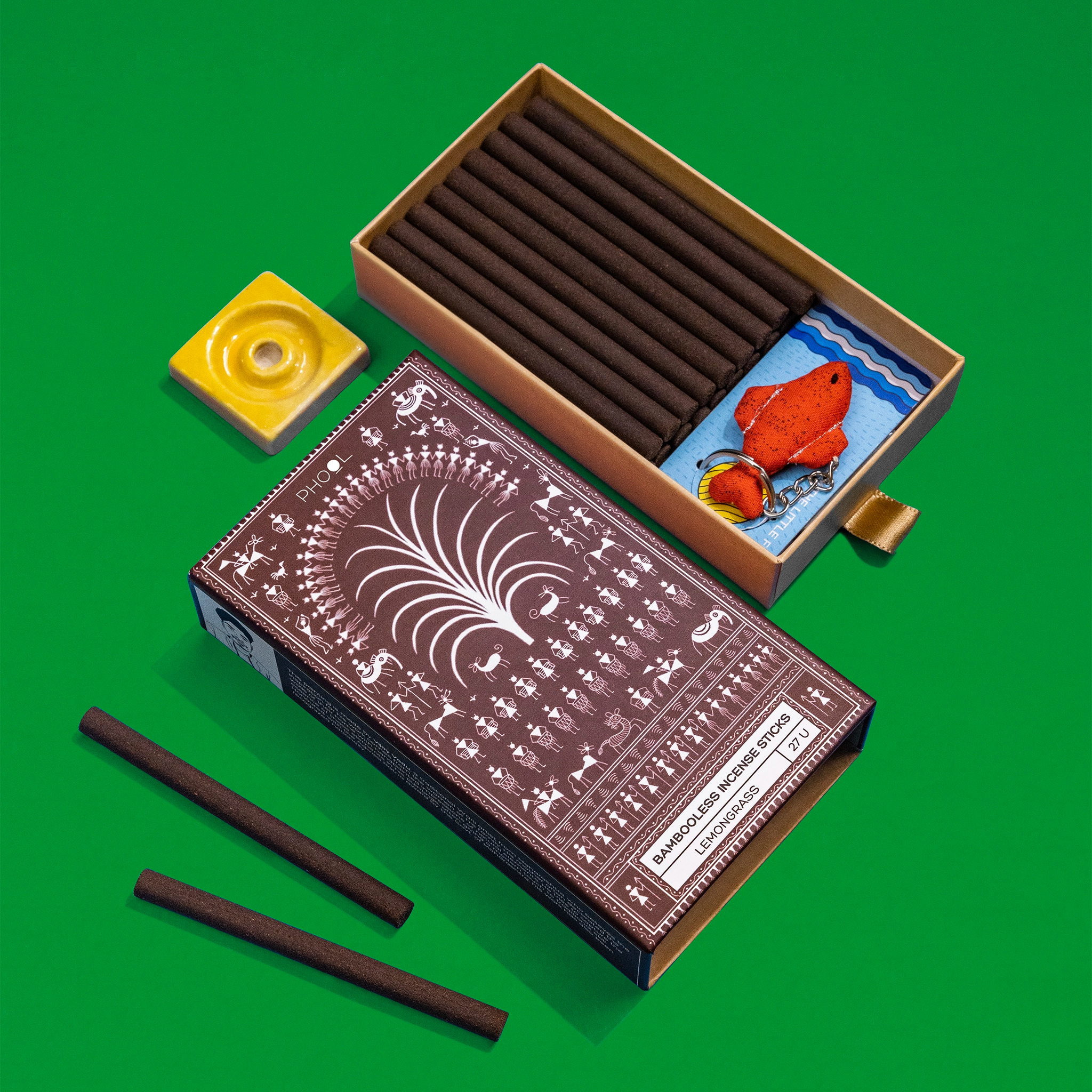 Phool Bambooless Iicense Sticks Lemongrass - 27 Sticks