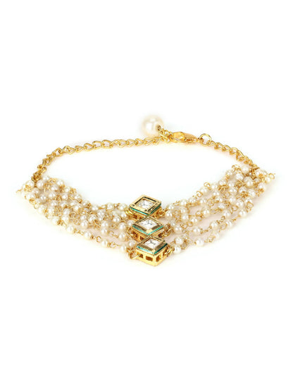 Women's White Bracelet - Ruby Raang