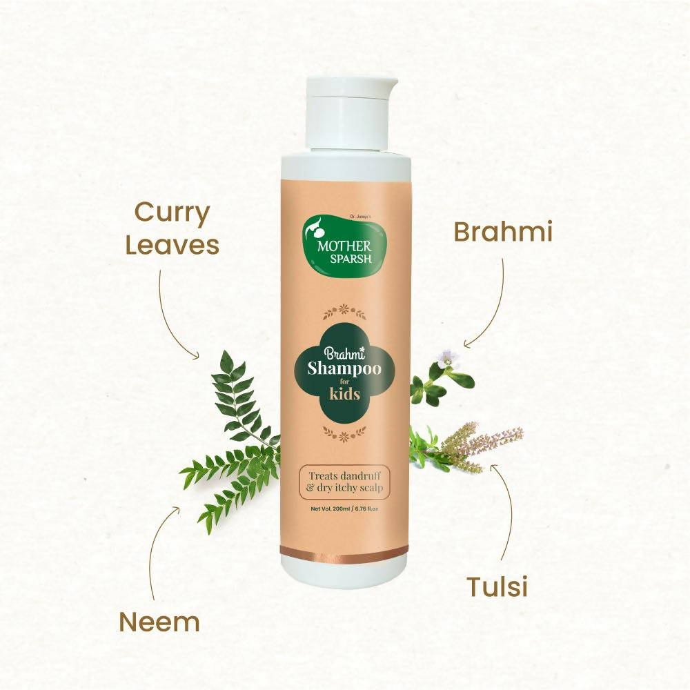 Mother Sparsh Brahmi Hair Shampoo For Kids - 200 gms