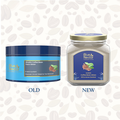 Blue Nectar Coffee Bean Ubtan Face Pack