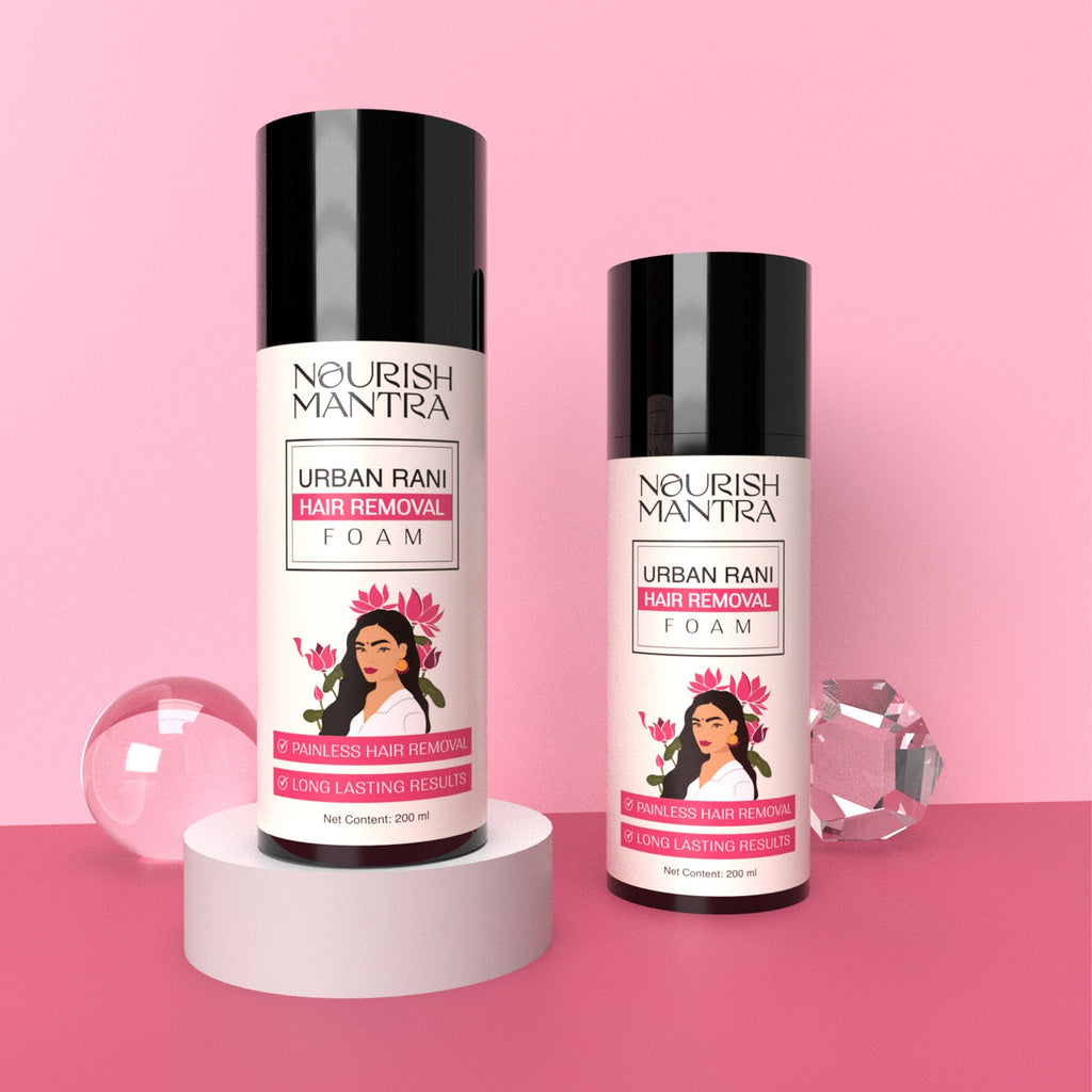 Nourish Mantra Urban Rani Hair Removal Foam - 200 ml