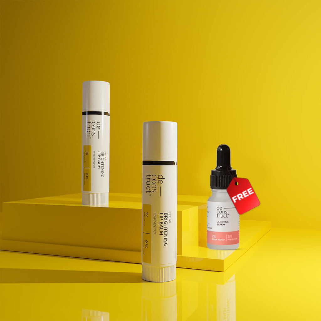 Deconstruct Brightening Lip Balm With SPF Combo