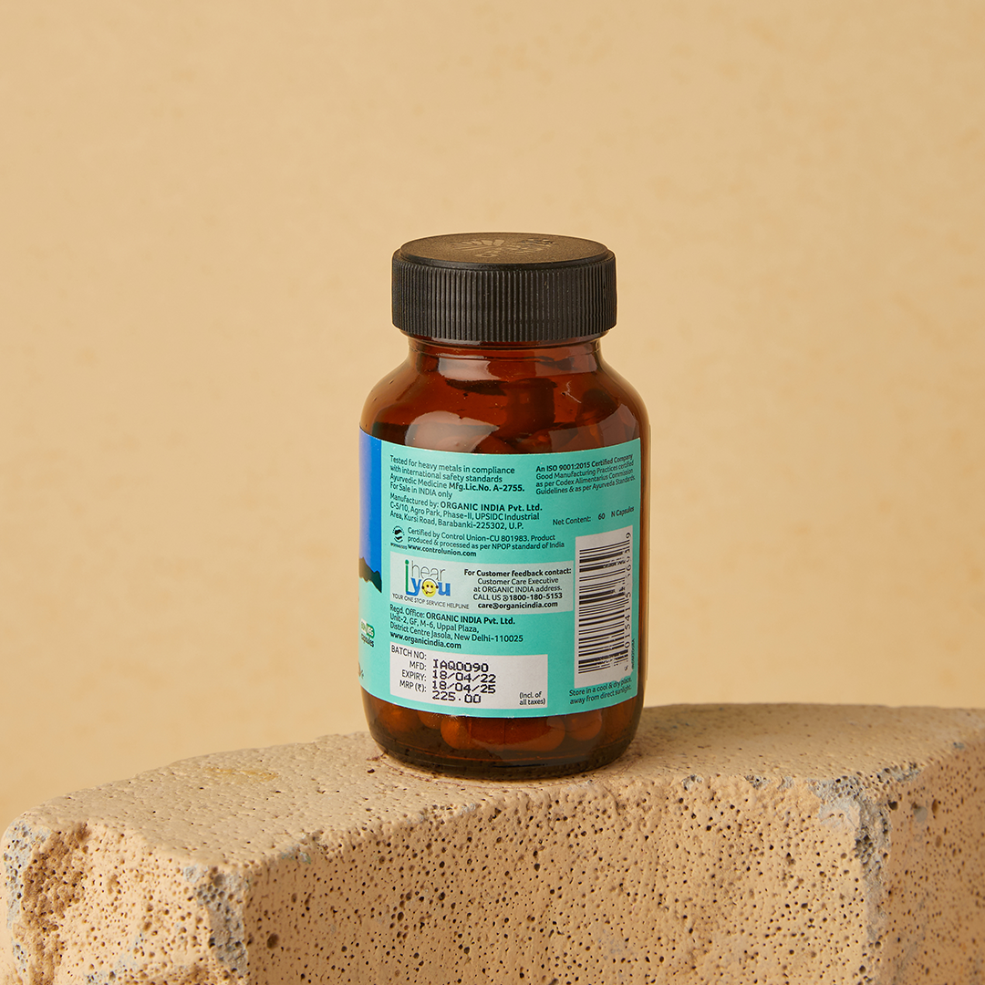 Organic India Lipid Support - 60 Cap