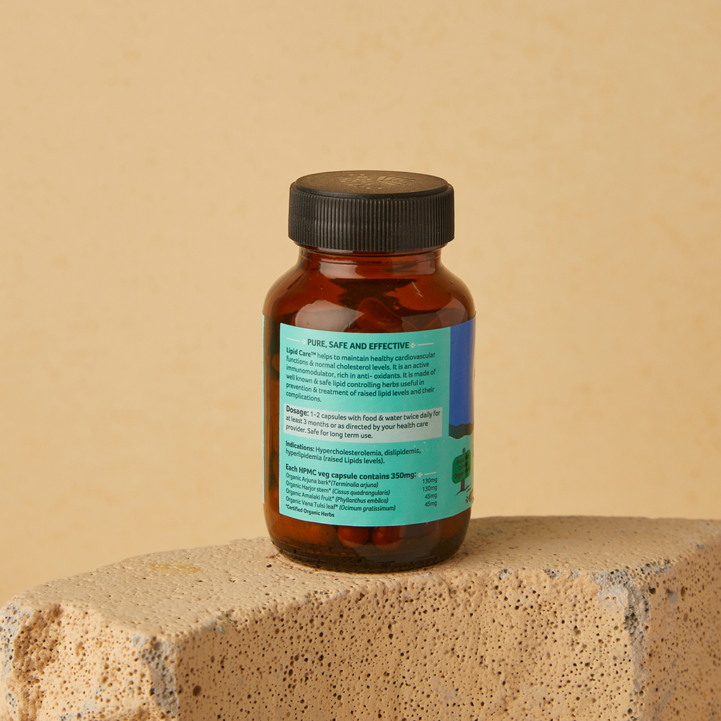 Organic India Lipid Support - 60 Cap